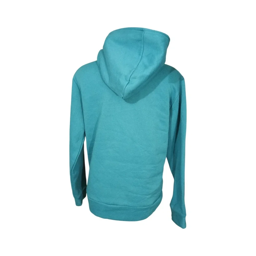 Tom's Ware Womens Teal Casual Cotton Polar‎ Hoodie Moto Sweatshirt  Zip Up SZ XL